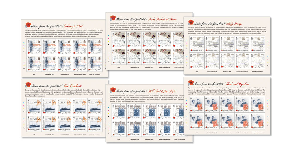 Sheets of 10